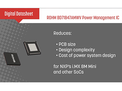 ROHM小型化PMIC提昇語音互動IoT設備效能