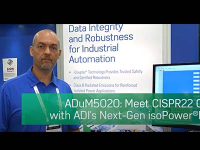 ADuM5020:ADI的下一代isoPower®元件滿足CISPR22