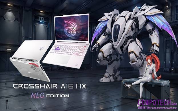 MSI 推出 Crosshair A16 HX 魔龍姬限量版電競筆電