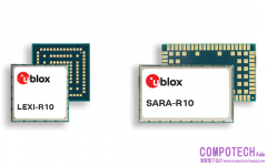 u-blox 推出新款超精巧 LTE Cat 1bis 蜂巢式模組LEXI-R10及SARA-R10 實現全球連網能力