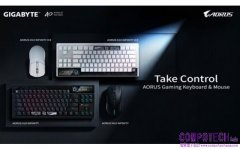 技嘉於 COMPUTEX 2026 發表 AORUS K10 INFINITY 電競鍵盤與 M10 INFINITY 電競滑鼠