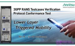 Anritsu 安立知率先支援業界首例 5G NR 獨立組網 3GPP RAN5 Rel-18 LTM 測試案例驗證