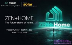 征拓在2026年歐洲國際太陽能展上發佈ZEN+ HOME AI能源生態系統