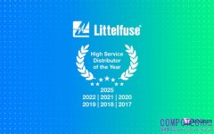 貿澤因卓越表現獲得Littelfuse 2025年度全球最佳服務代理商大獎
