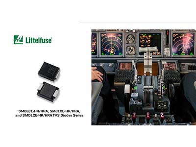 Littelfuse用於航空電子的緊湊、高可靠性、低電容